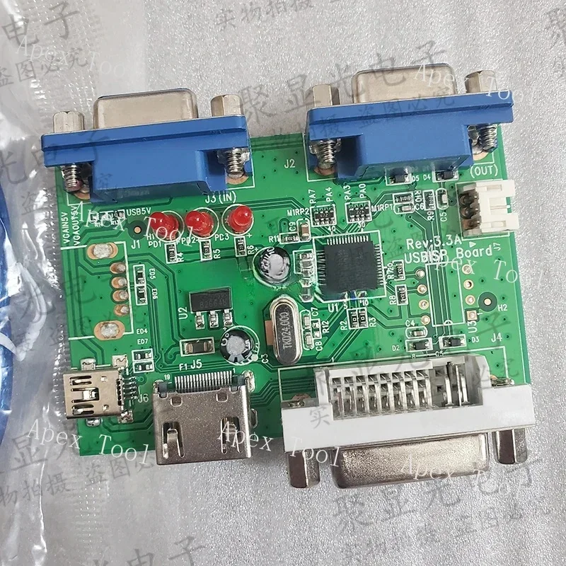 Realtek RTD2556 2795UT LCD SCREEN 4K Driver Board Simulation Debugging Programmer