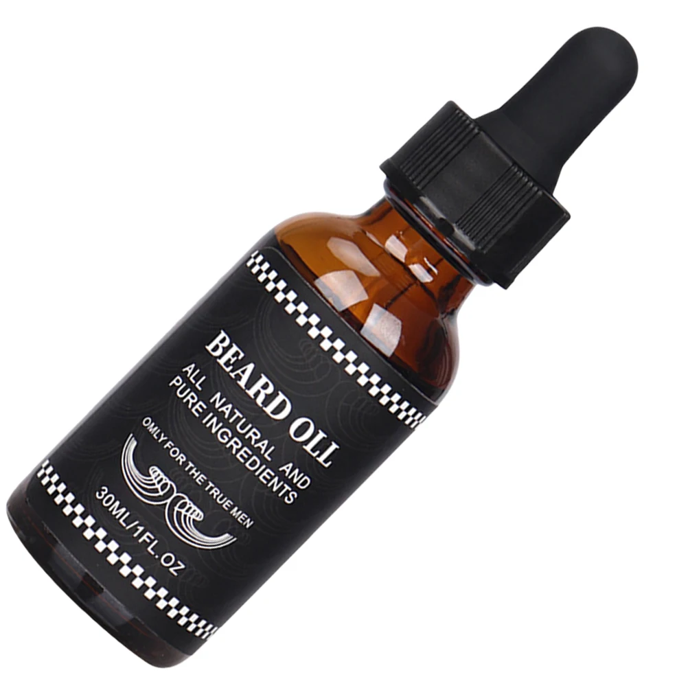 

Oil For Men Natural Moisturizing Lightweight Fast Absorbing Grooming Treatment Gift Mustache Essential Oil Beard Growth