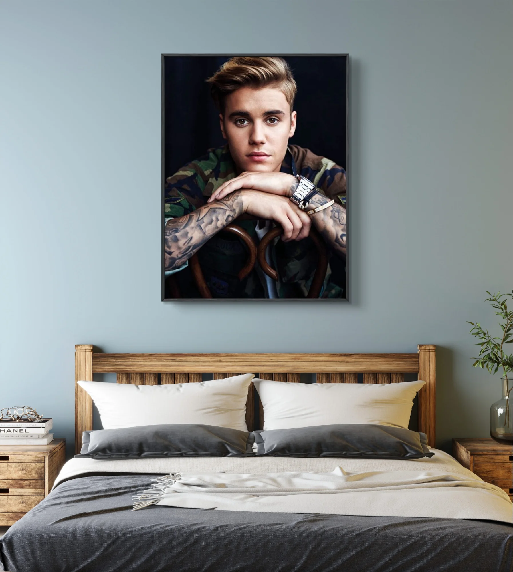 จัสติน บีเบอร์ นักร้องชายชาวแค - Embroidery Room บทวิจารณ์และราคา