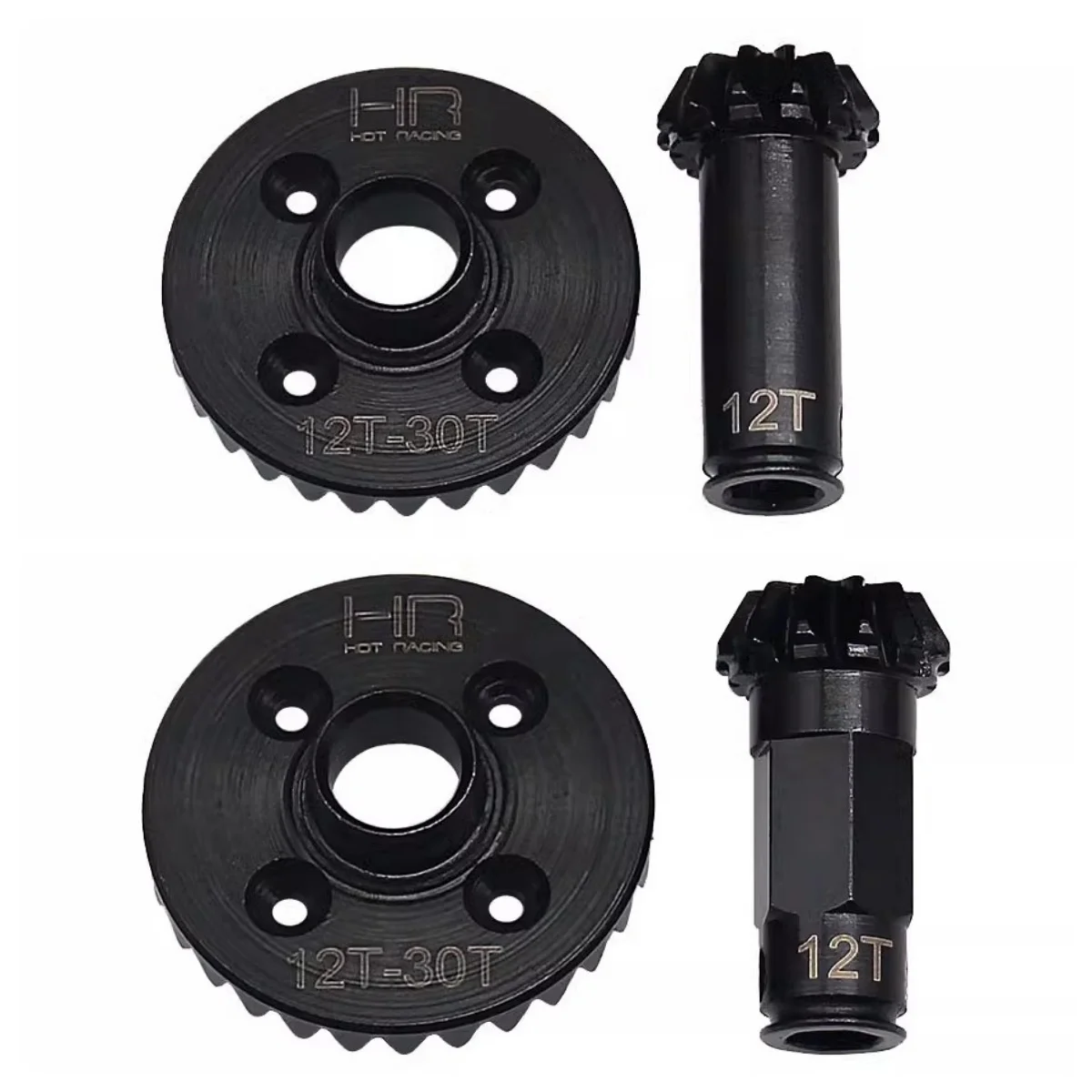 HR Hi Torque Steel Helical Spiral 30T/12T Front or Rear Gear Set for ARRMA 1:18 Granite Mojave Grom