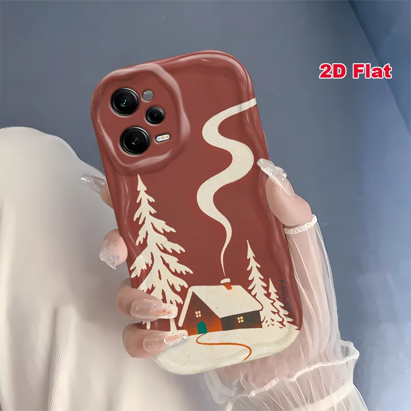 2D Flat Soft Silicone Phone Case For iPhone 17 Pro Max 16 18 Pro 13 11 15 14 Plus 12 17 16E 17Promax Shockproof Transparent Funda Cover
