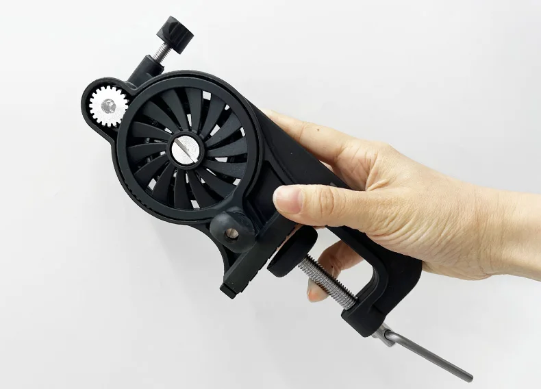 ShareShark Angelschnur-Aufwickler für Baitcasting- und Spinnrollen Tragbare Angelschnur-Wickelmaschine Angelzubehör-Werkzeuge – Detail 13