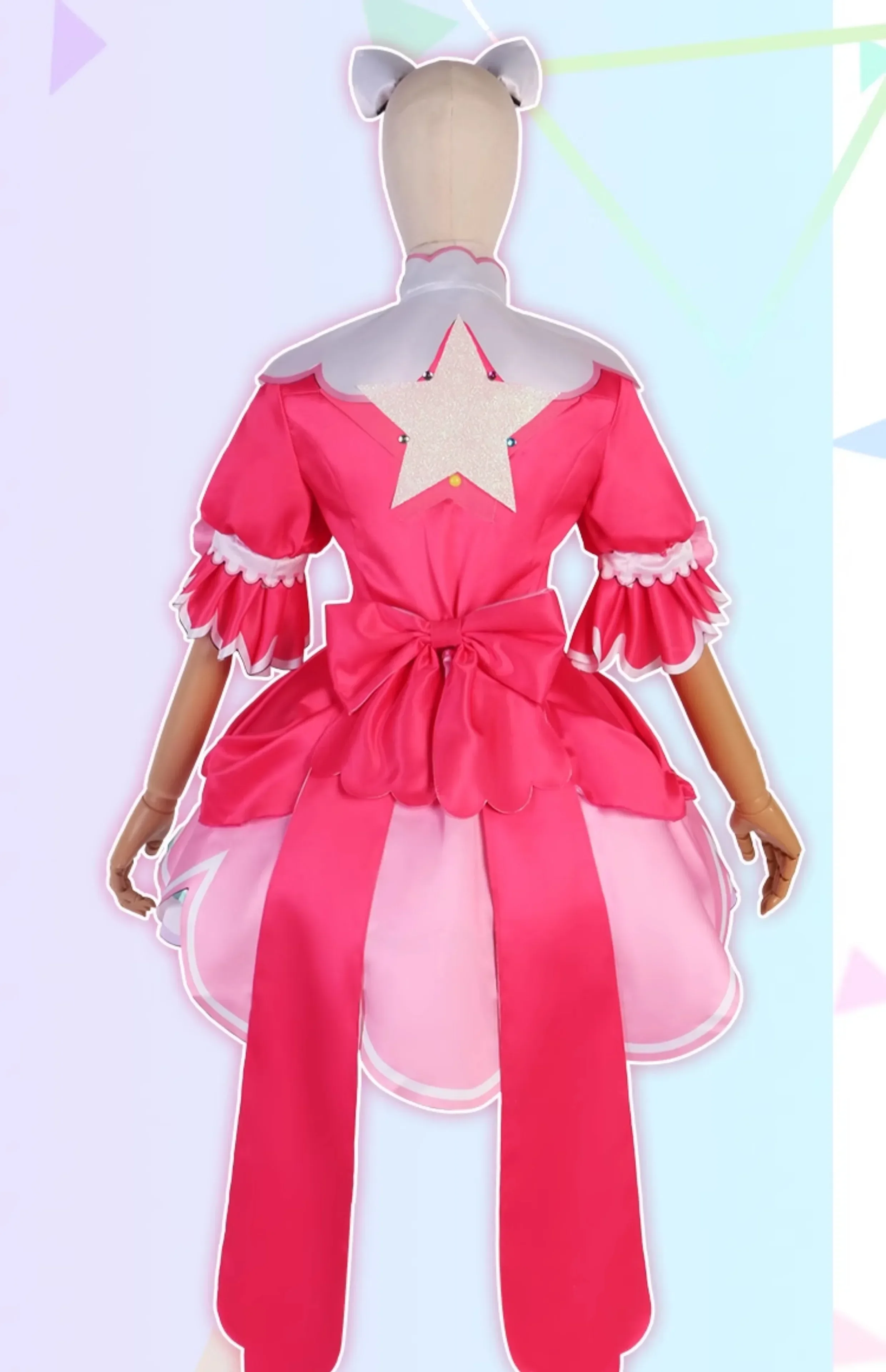 Juego encantadora chica PJSK disfraz Cosplay trajes de Halloween vestido de mujer