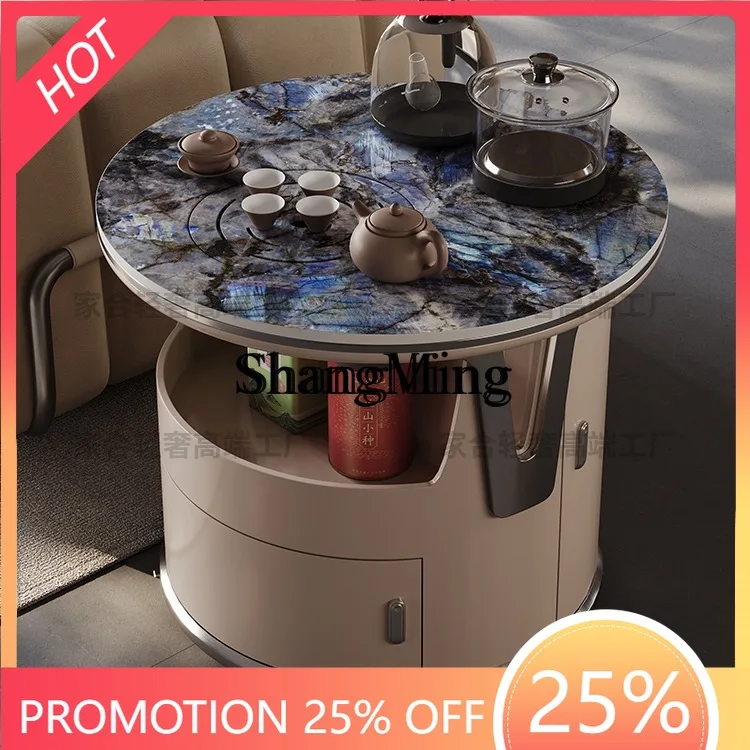 

FG light luxury minimalist removable tea table corner few living room coffee table tea table balcony