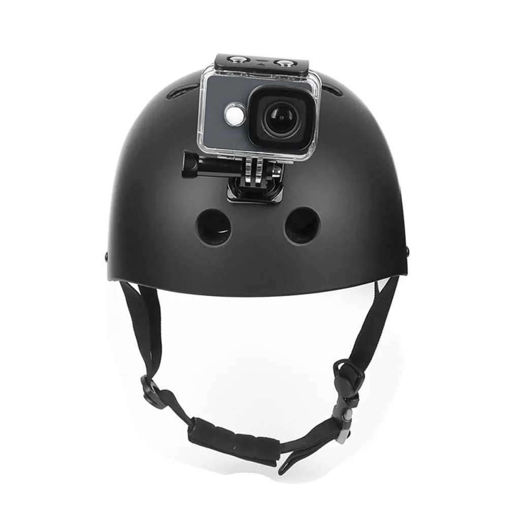Wholesale 액션 카메라 헬멧 삼각대 마운트 GoPro 영웅 7 8 9 10 Xiaomi 이순신 4K SJCAM SJ4000 SJ5000 SJ7 h9 GoPro 10 액세서리