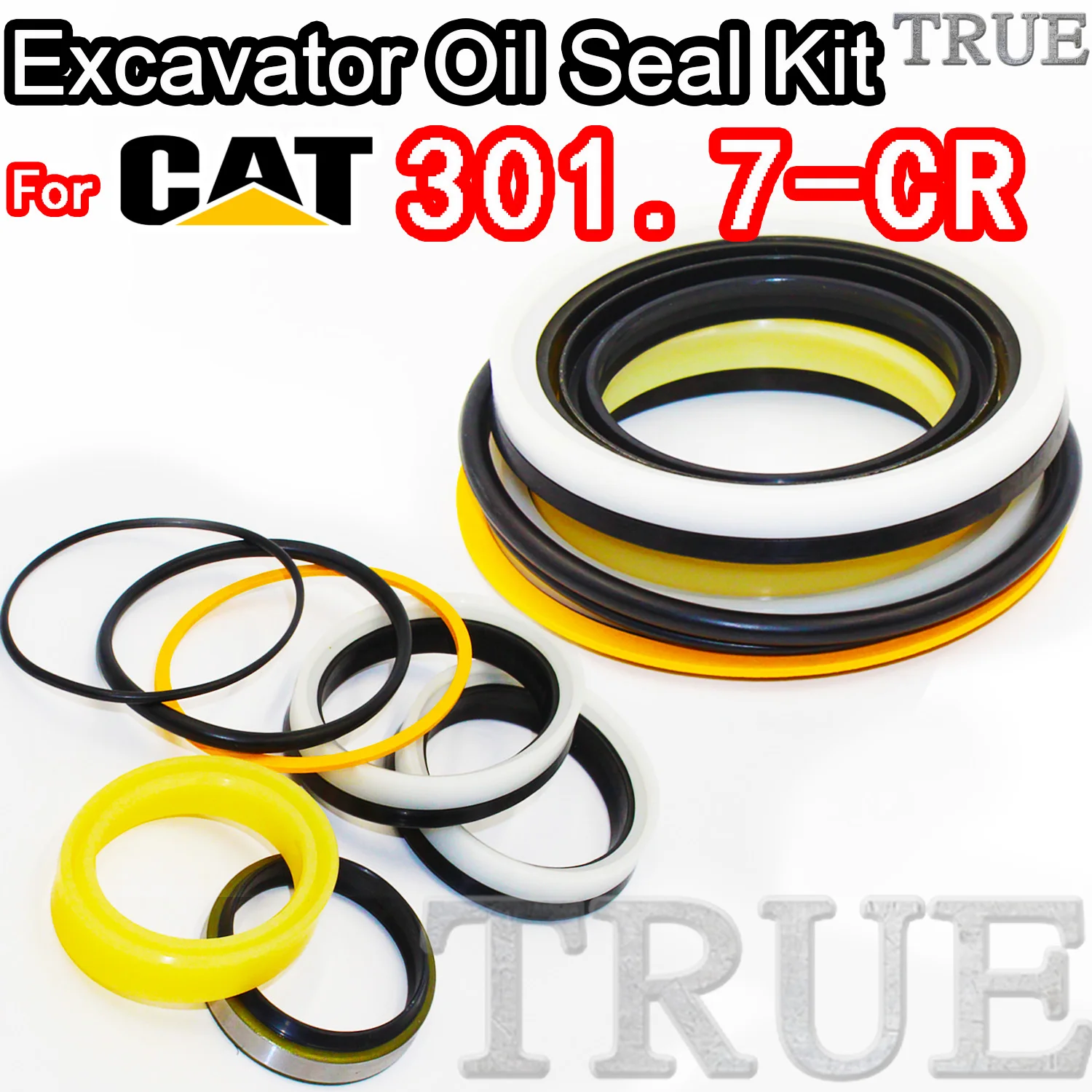 For 301.7-CR Caterpillar Oil Seal Excavator Repair Kit 301.7 CR TRAVEL Joystick Engine O-ring Cylinder BOOM ARM Bucket Hydraulic