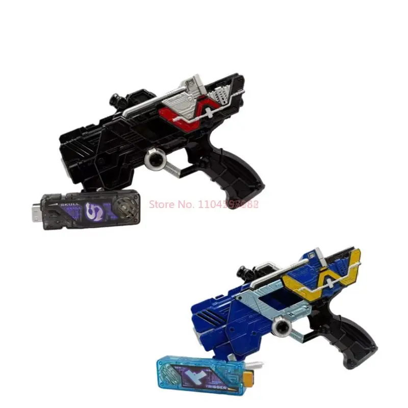 Gorący Kamen Rider Dx Gaia Spacium Driver Synchronous Link Skull Trigger Gun Zabawki Wysokiej Jakości Replika Transformacji Kolekcjonerskie Prezenty