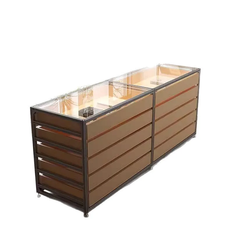 

Ocean plate Aluminum minimalist storage Side cabinet Drawer Multifunctional File Bucket cabinet Locker