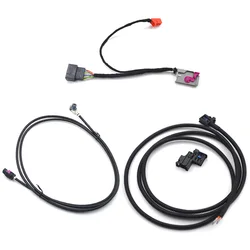 For Audi A3 8V Virtual Cockpit LCD Instrument Adapter Cable And Fiber Optic Cable