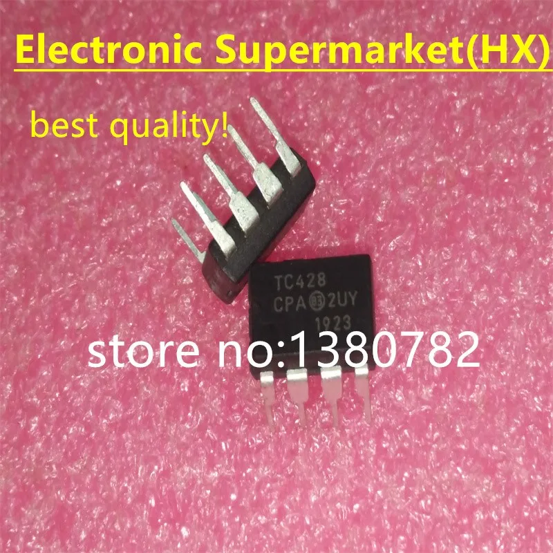 Free shipping 10pcs-50pcs TC428CPA TC428 NEW DIP-8 IC In stock!