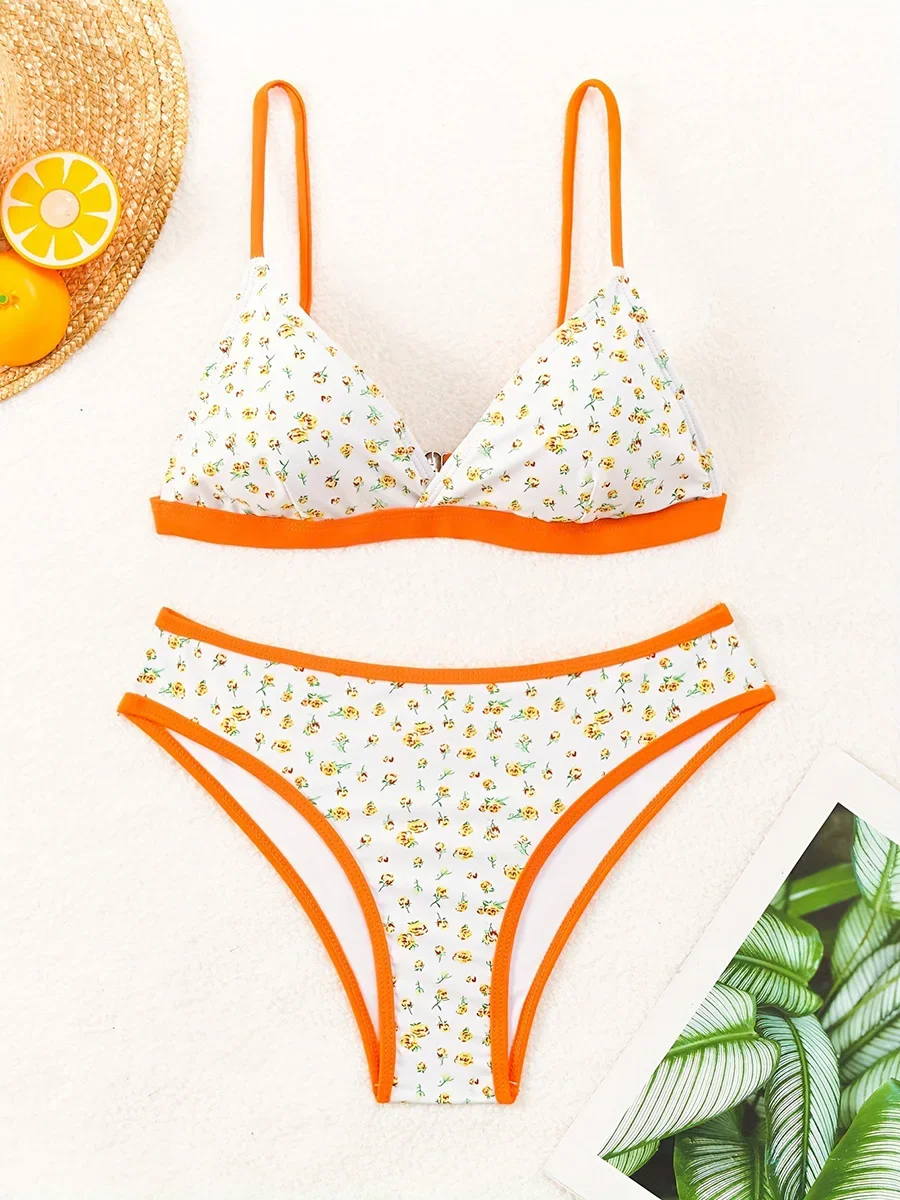 

Push Up Bikini 2025 Sexy Swimsuit Women Swimwear Micro Bikini Set Swim Suit Bandeau Print Beachwear Brazilian Biquini Female