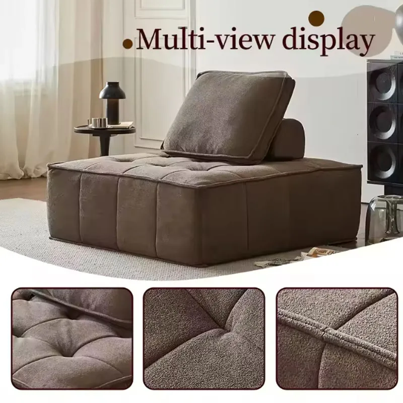 Modern Modular Sectional Vacuum Set Compressed Sofa Bed Rice Vacuum Compression Corduroy Folding for Corner Design Set