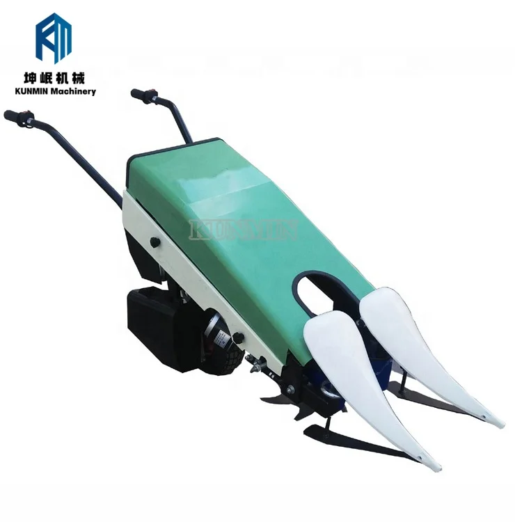 

Beautiful Appearance and Easy Mini Harvester Green Electric Leek Reaper Machine