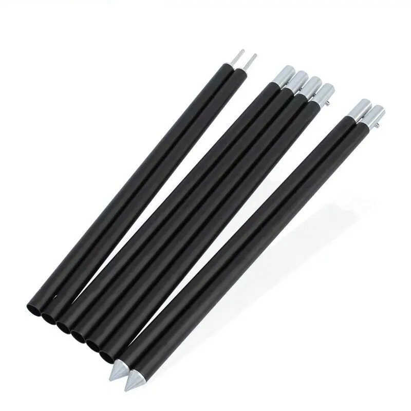 Aluminum Adjustable Collapsible Camping Tent Pole Aluminum Tent Pole 2.4m*32mm