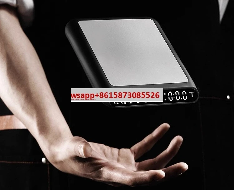 

Bomber Formula Intelligent Coffee Scale Italian Hand Punch Timing Electronic Scale Water Powder Ratio