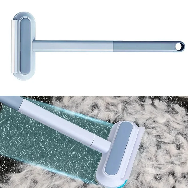 

Multifunctional Pet Hair Remover Brush with Long Handle Window Cleaning & Pet Fur Removal Hand Tools Equipment for Cats and Dogs