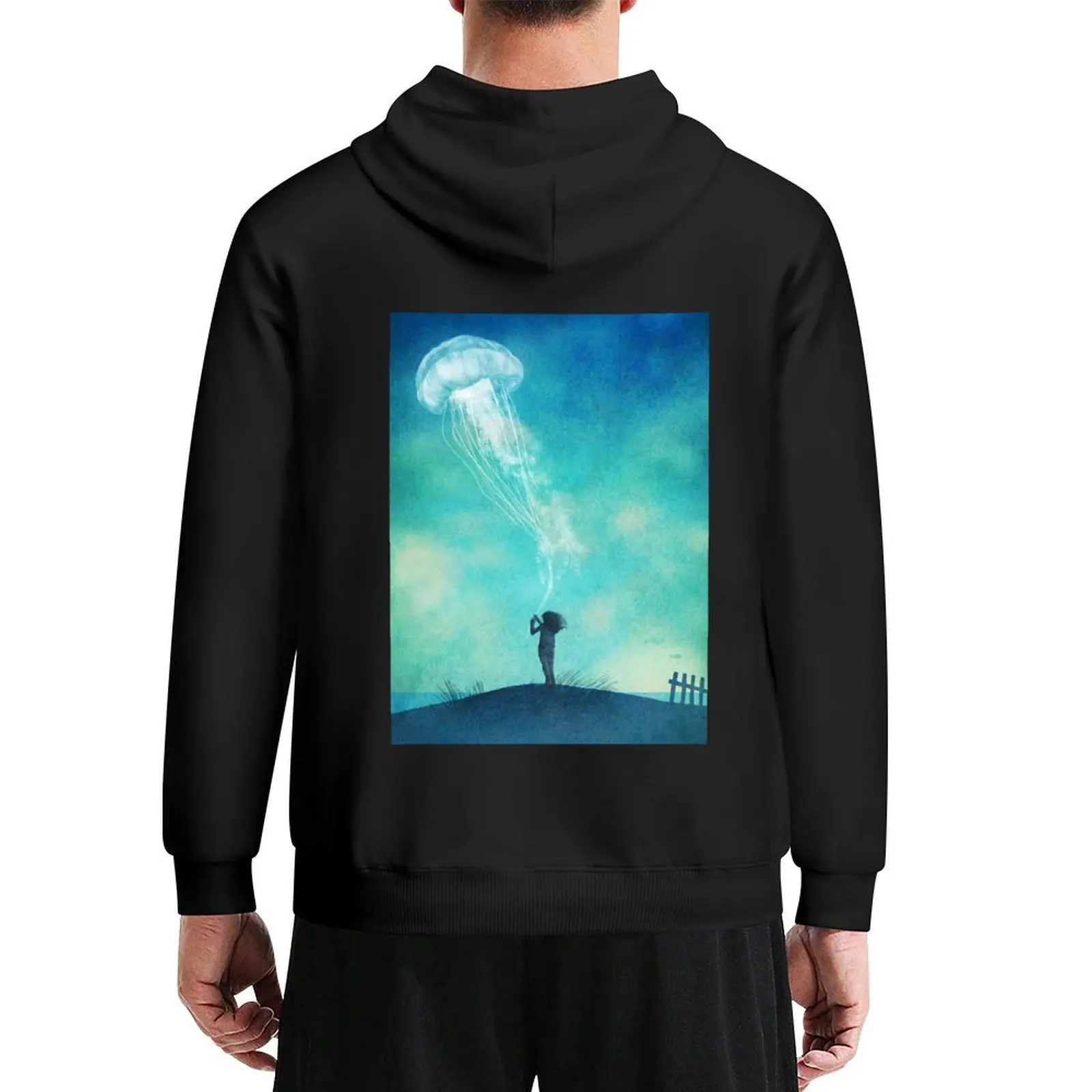 

The Thing About Jellyfish Hoodie autumn mens designer clothes korean clothes mens clothes oversized hoodie