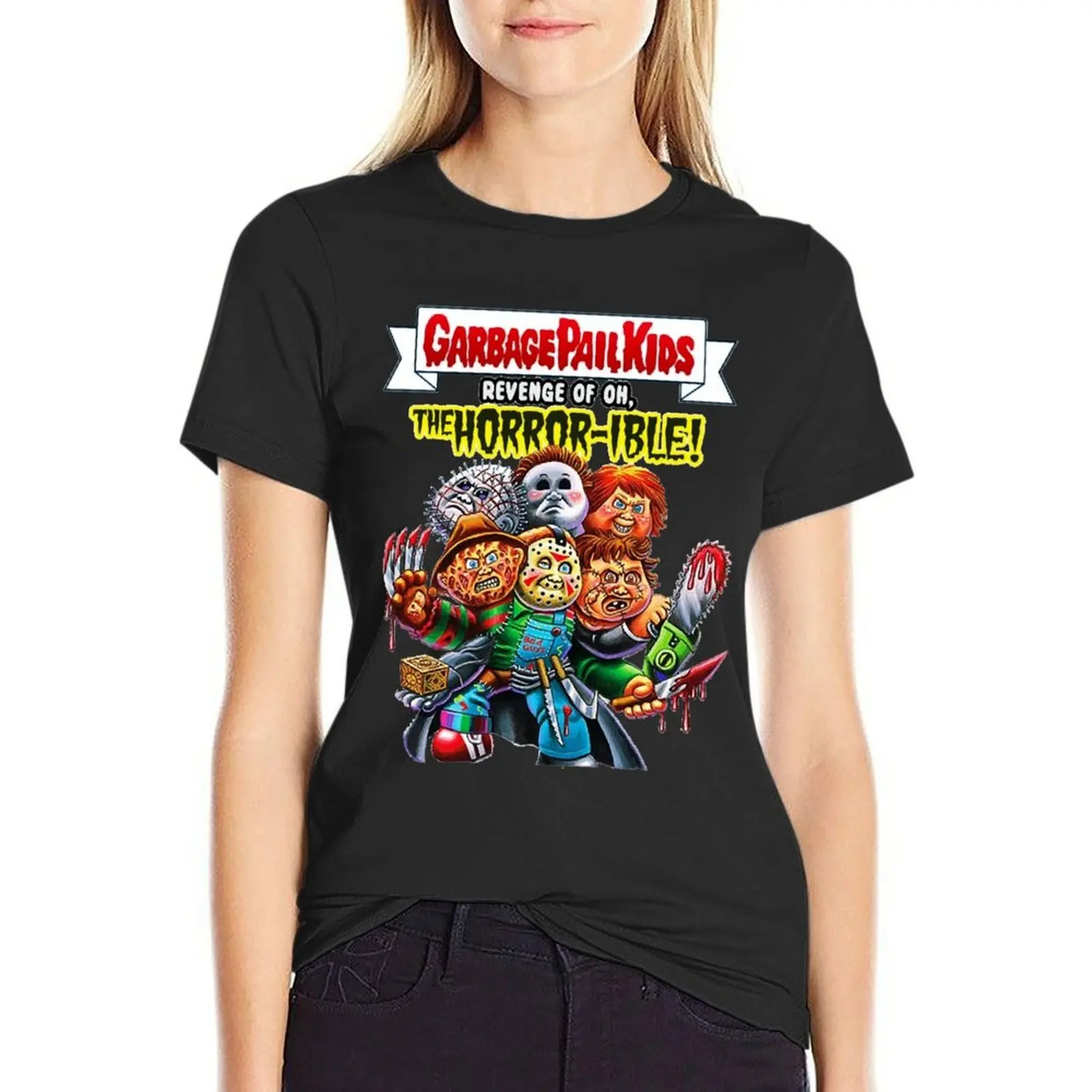 Garbage Pail Kids Classic T-Shirt vintage clothes Short sleeve tee blanks summer top summer clothes for Women