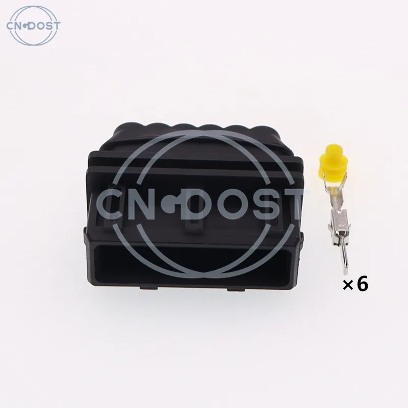 1 Set 6 Pins 3.5 Series 282767-2 282236-2 Car Waterproof Plug AC Assembly Auto Wire Cable Socket Housing Sealed Connector