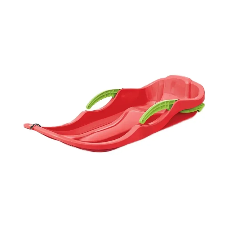 Eco-Friendly Sled Single-Rider Racing Model Outdoor Plastic Winter Sled
