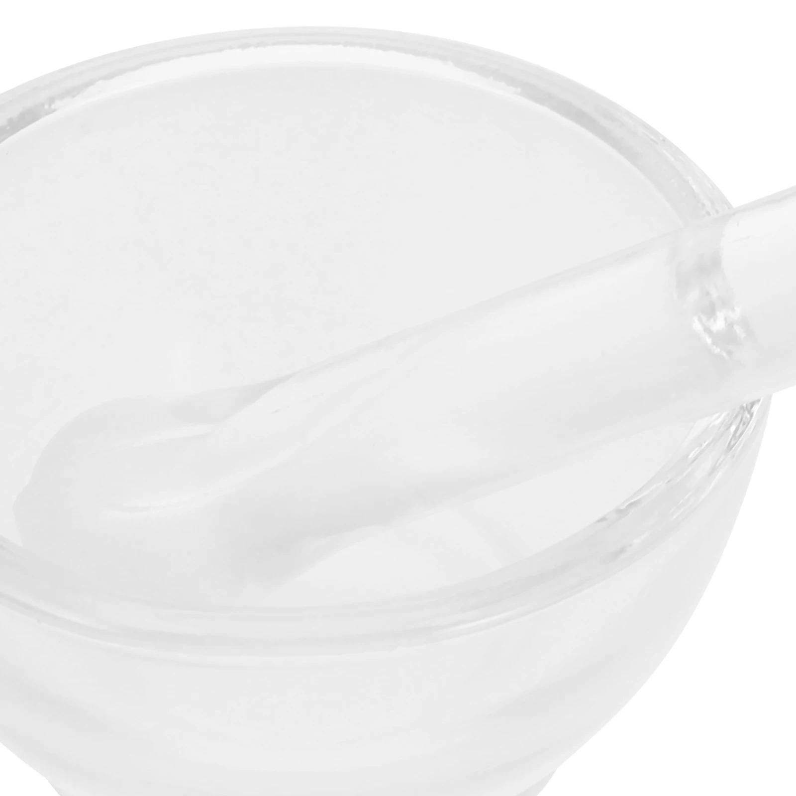 

1Set 60ml Glass Pestle Set Smooth Long-Lasting Laboratory Kitchen Use Easy Grinding Mixing with Pestle Bowls