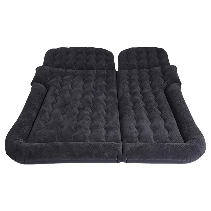Portable Foldable Car Air Mattress - Rear Seat Inflatable Bed Universal for Travel Camping & Sleeping