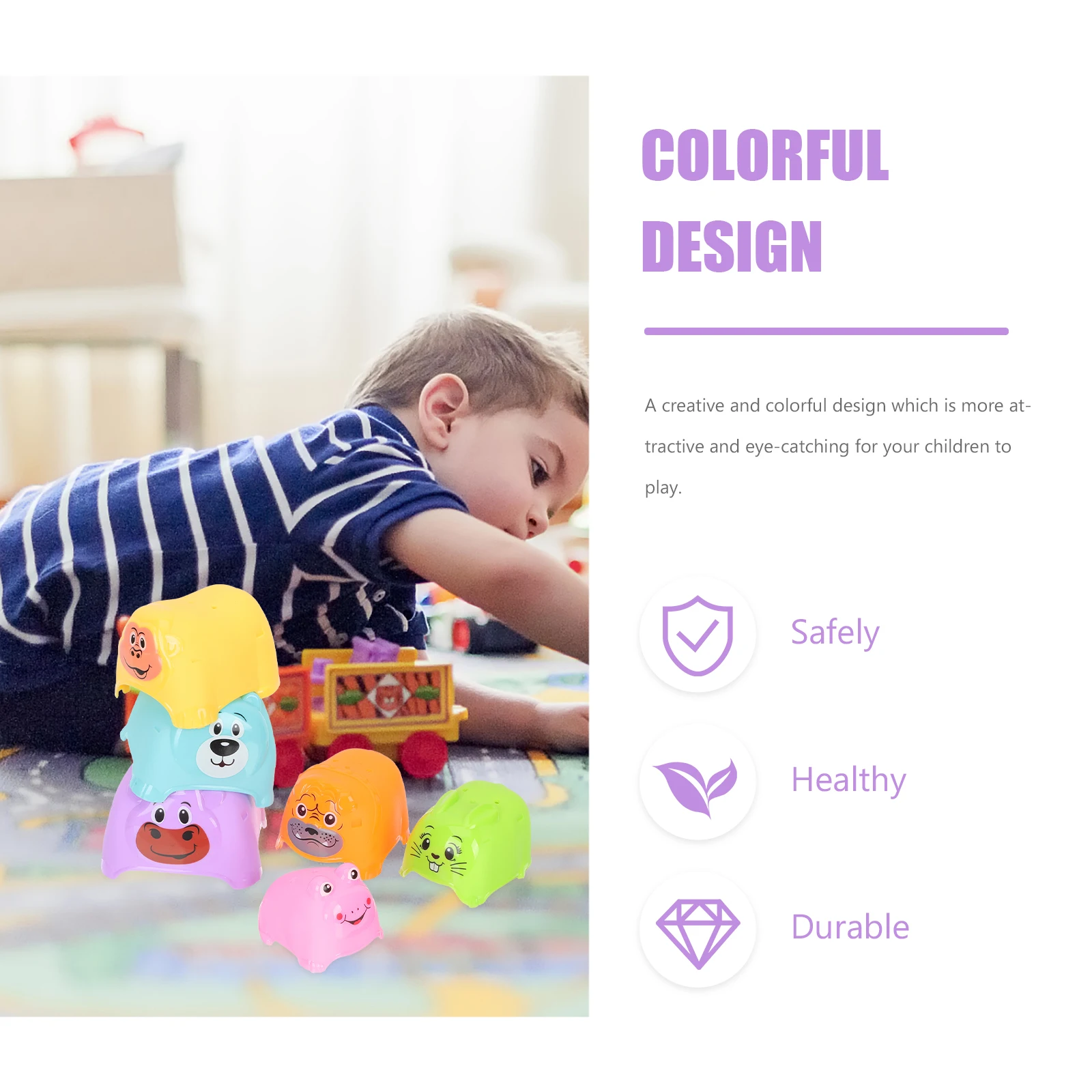 

Stackable Cups Toy 3d Shapes Maths Resources Nesting Bath Building Stacking Cups for Toddlers 1 3 Baby Sensory Toys Safe Durable