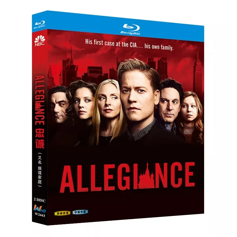 

Blu-ray Ultra HD American Drama Loyal Traitor Family BD Disc CD Box with Chinese and English Subtitles