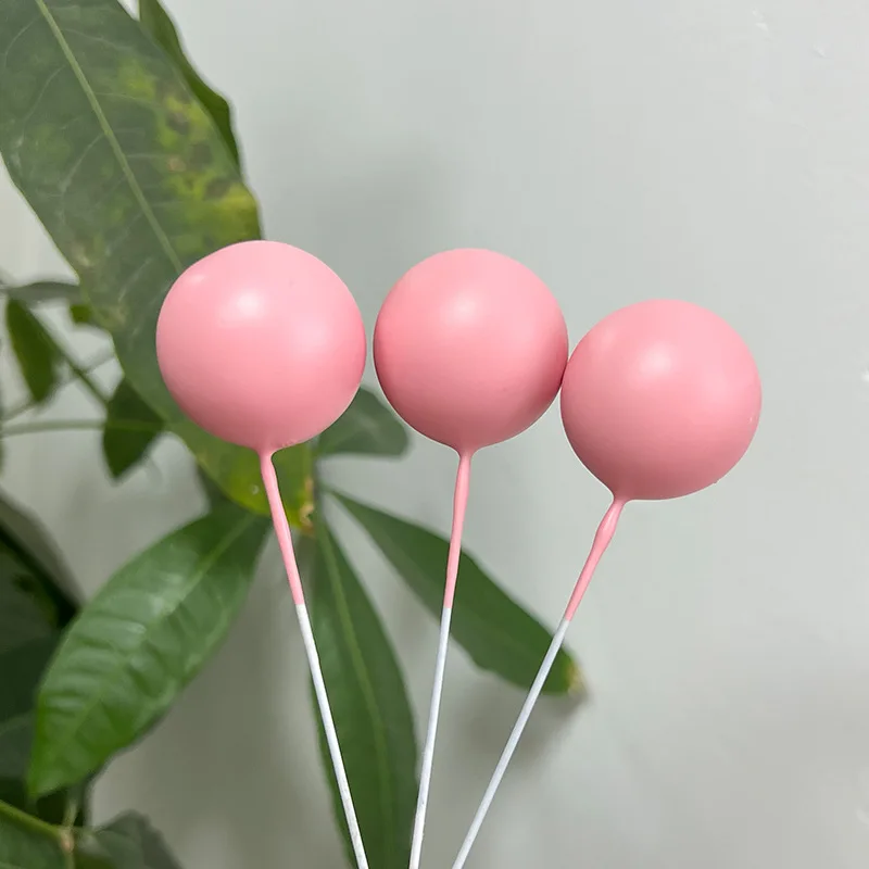 Luftballons Bär Kuchen Topper Erröten Rosa Kugeln Weiße Wolke Bär Halten Luftballons Kuchen Dekoration für Geburtstag Baby Dusche Dekor – Detail 10