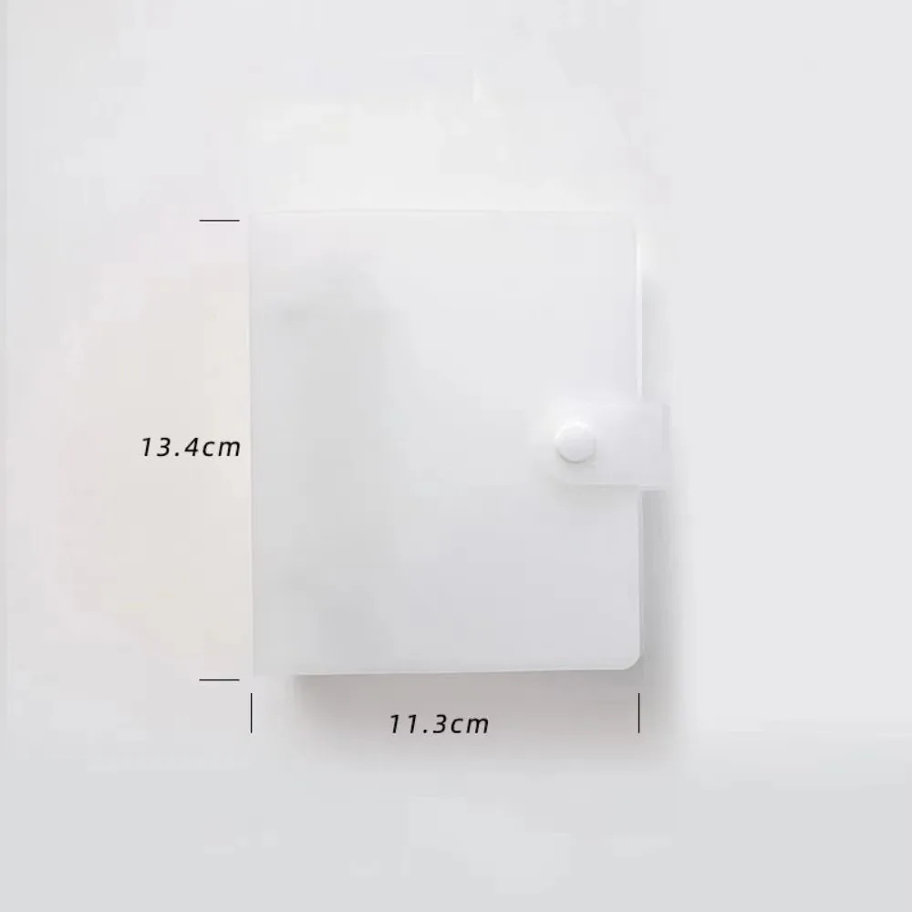 New Double Hole Loose Leaf Memo Binder DIY Macaron Color Refillable Notebook Horizontal Line Vocabulary Notebook School Office