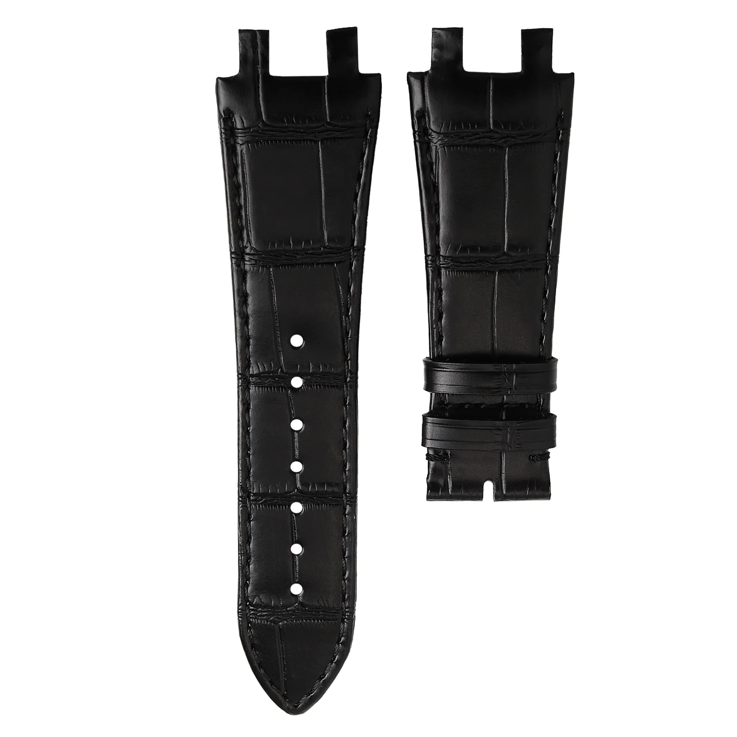 Correa de piel de vaca para Ulysse Nardin BLAST Series 243, administrador náutico 246, correa de reloj de cuero genuino, pulsera de 26mm para hombre