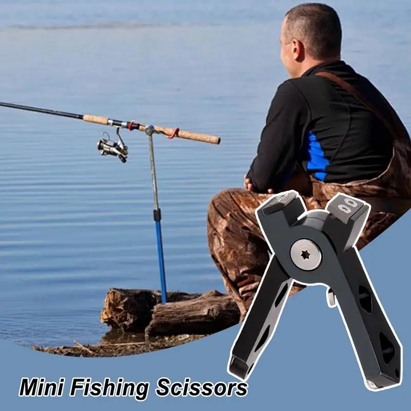 Vissen Tang Zoetwater Zoutwater Haak Remover Schaar Metalen Vissen Tackles Kleine Vliegvissen Forceps Aluminium Vissentang