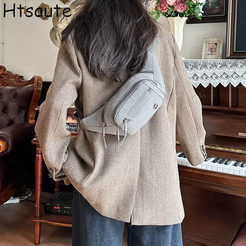 

Single Shoulder Crossbody Bags Fashion Women Chest Packs And Phone Keeper Trend Waist Bag Designer Female Crossbody Chest Packs