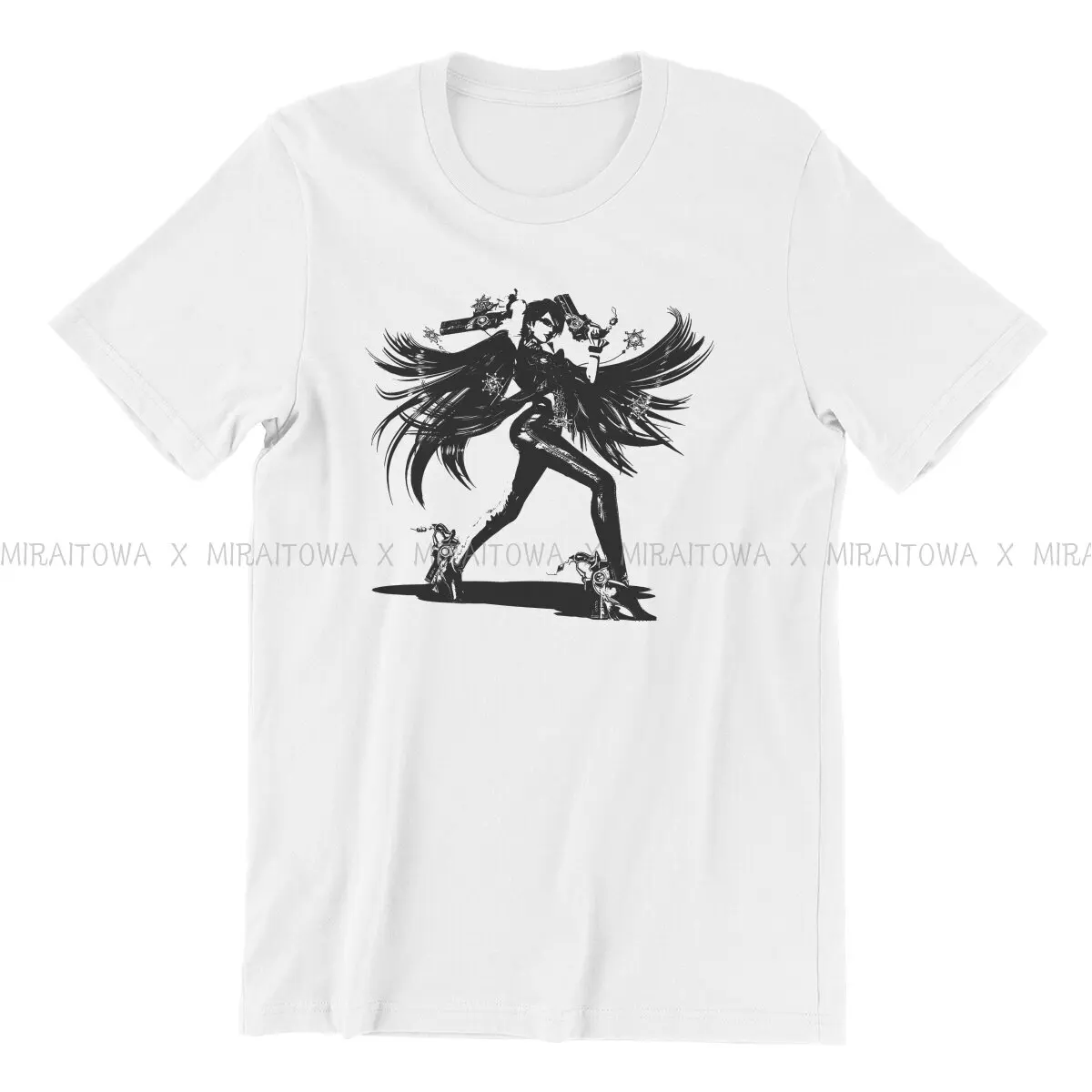 Bayonetta Game Man TShirt Weathered Witch Distinctive T Shirt Harajuku Streetwear New Trend