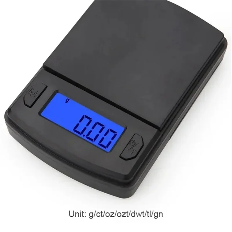 High Precision Digital Kitchen Scale 500g Jewelry Food Weight Balance Scale LED Display 0.1/0.01g Mini