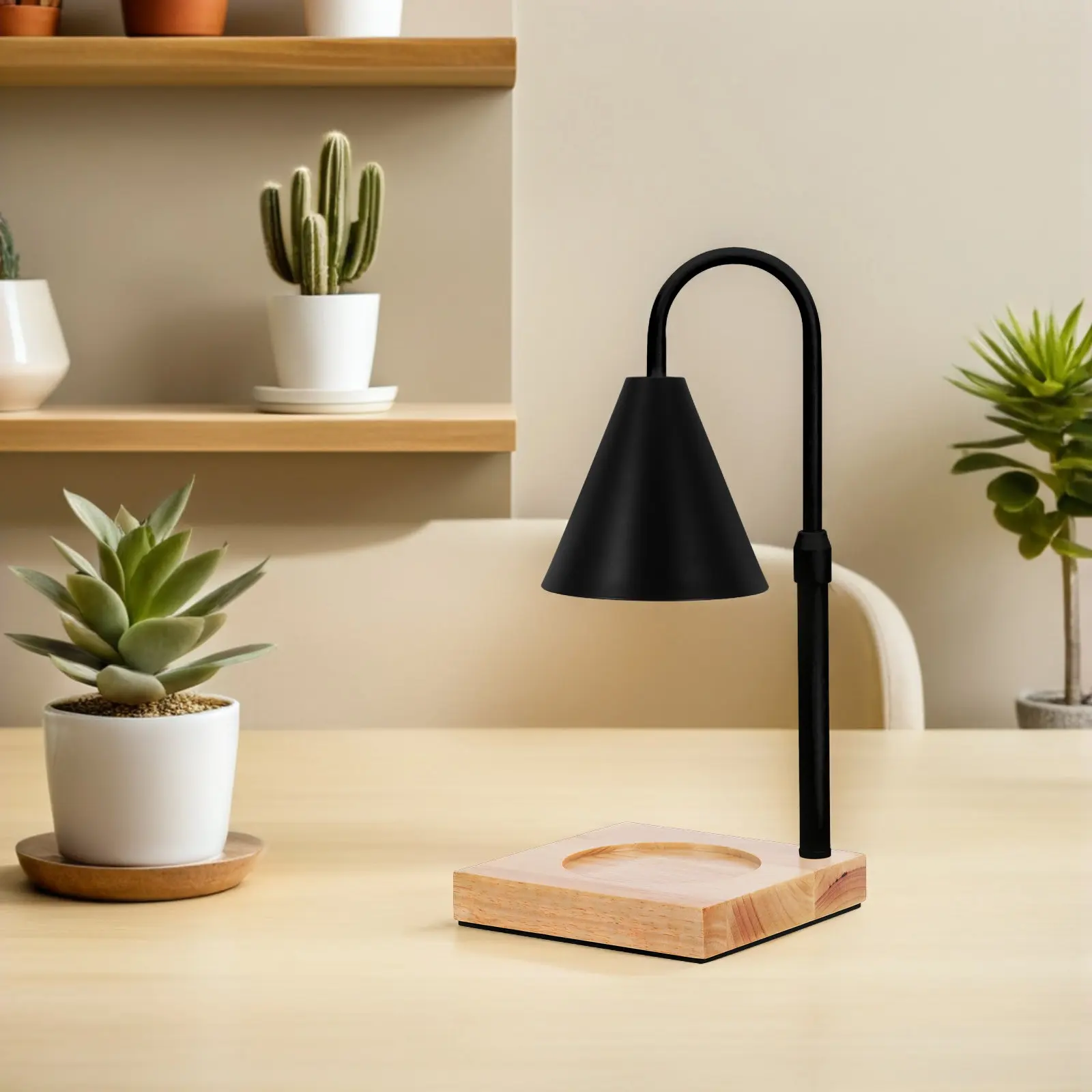 Black Metal Lampshade for Desk Lamp Bedside Table Floor Lamp Retro Industrial Vintage Light Shade Replacement Home Hotel Bedroom