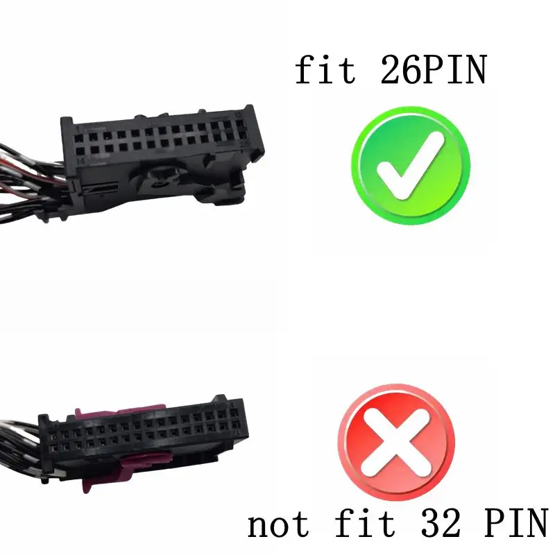26 PIN Auto Off Sensor Stop Start Engine Close Cancel Plug Cable For VW Golf 8.5 tiguan L PASSAT B9 TAYRON 2025 2024 - view 2