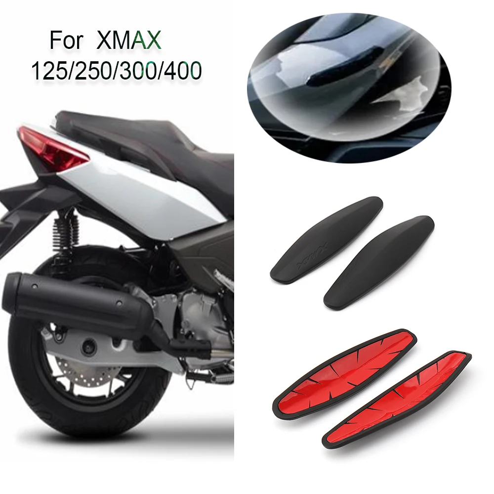 

Anti Scratch Sticker Black Side Protective Strips Moldings New For Yamaha XMAX 125 X-MAX 125 X-MAX 250 X-MAX 300 X-MAX 400