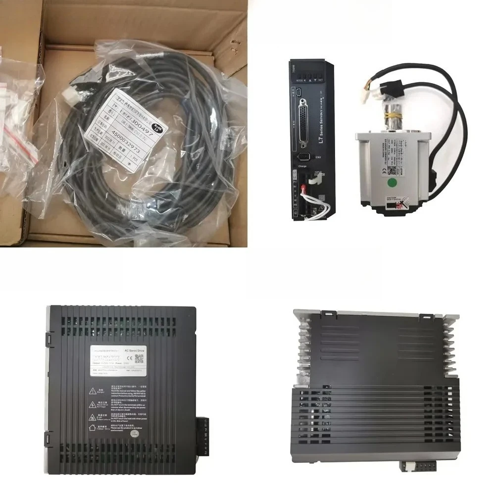2025 Leadshine High Voltage Ac Servo Driver L7-750-DK 750w ACM2-08008H2F1-E23-65 Motor