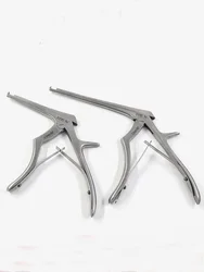 Medical stainless steel gun bone rongeur ophthalmic stainless steel instrument surgical tool push-plate foreign body pliers