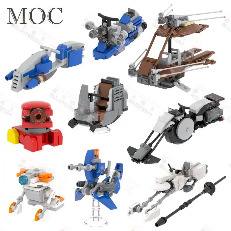 serie-de-films-combattants-interstellaire-moc-blocs-de-construction-science-fiction-speeder-droide-modele-decoration-modele-assemblage-briques-jouets-pour-enfants