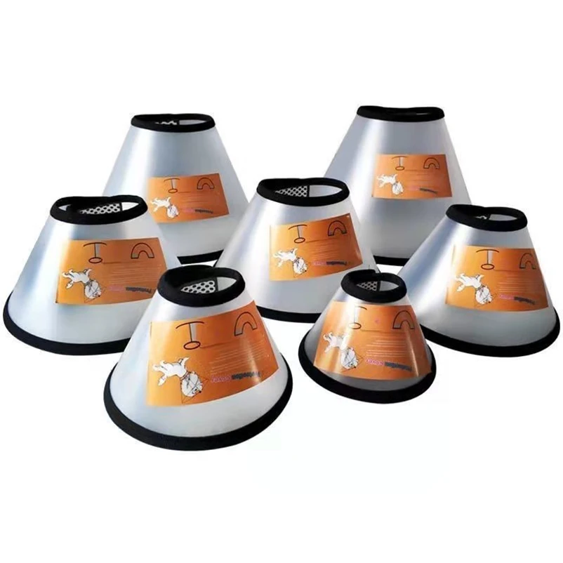 Verhindern Sie Biss, transparente Schutzhülle für Hunde und Katzen, Wundheilung, Bad, Pflegekegel, schützendes medizinisches Halsband für Hunde – Detail 3