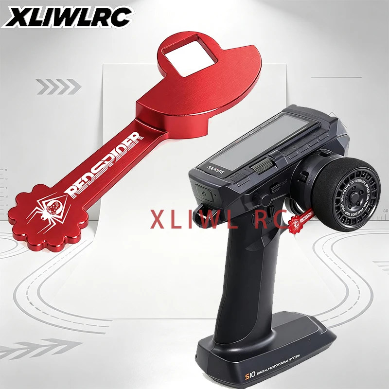 1 pcs One‑Handed Control Adapter Steering Wheel Trigger Module for SENSE S10 TX 10CH RC Radio Transmitter RC Model Upgrade Parts