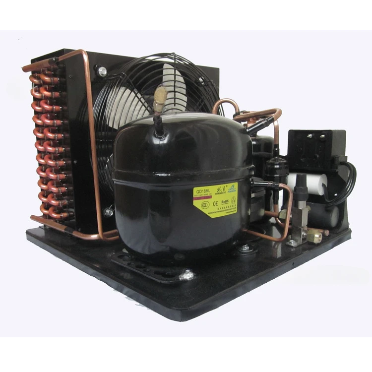 

Condensing unit R404A medium and low temperature air compressor unit