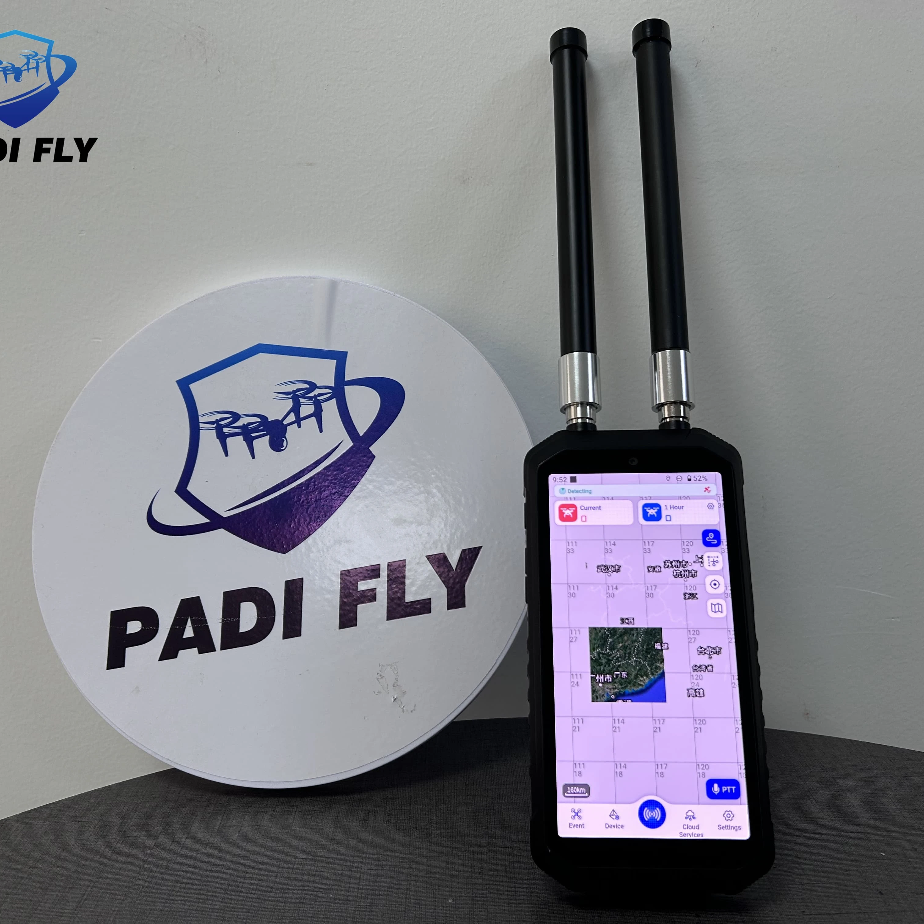 Portable Durable Handheld Alarm Security & Protection Product With Detection Positioning And Protective Function
