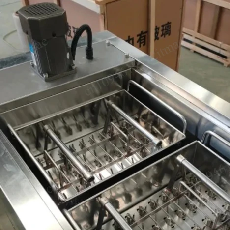 Commercial Popsicle Machine, Automatic Manual Dual Mode Fruit Ice Pop Maker, Internet Viral Style