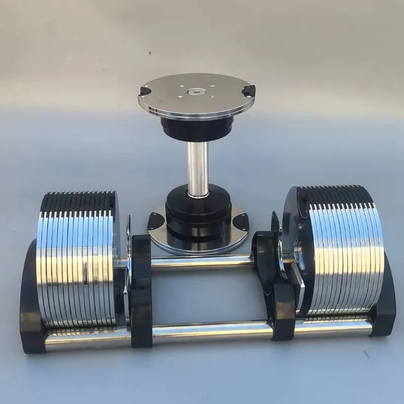 جديد 36 كجم قابل للتعديل الدمبل المنزل الكهربائي 1 كجم تزايدي الدمبل لوح فولاذي نقي العضلة ذات الرأسين ممارسة الدمبل قابل للتعديل #5