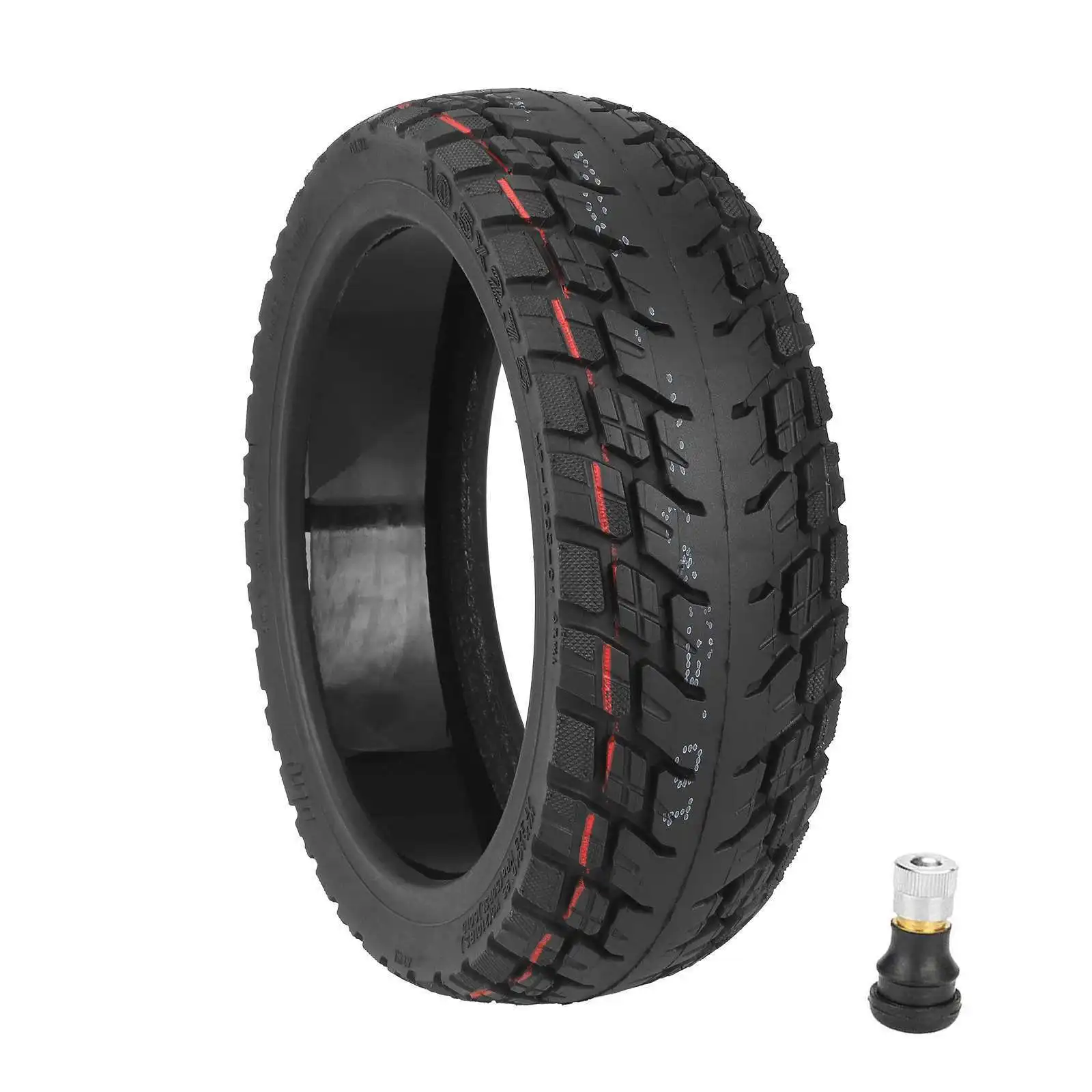 Tire with Enhanced Grip Features Designed Specifically for the For Ninebot Electric Scooter Series at Size 10 5in
