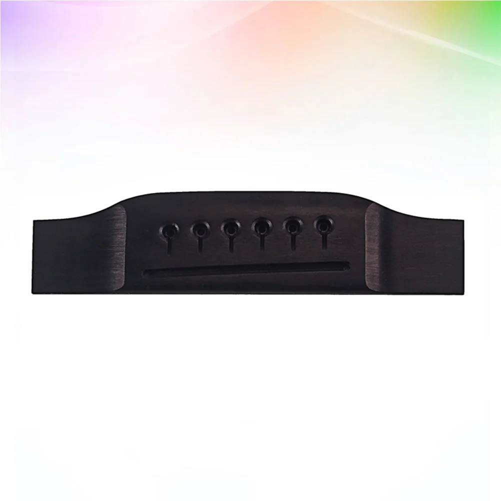

Ebony Bridge Material Guitar for Bass Classical Parts Wooden Acoustic Replacement