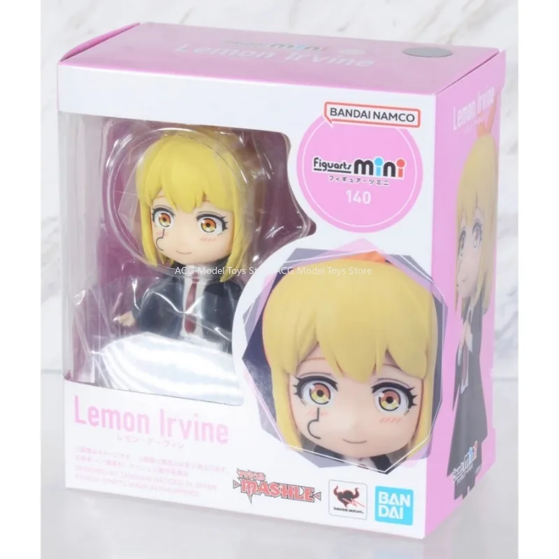 In Stock Original Bandai Figuarts mini Mashle: Magic and Muscles Lemon Irvine Action Figure Toys Collection Model Gift